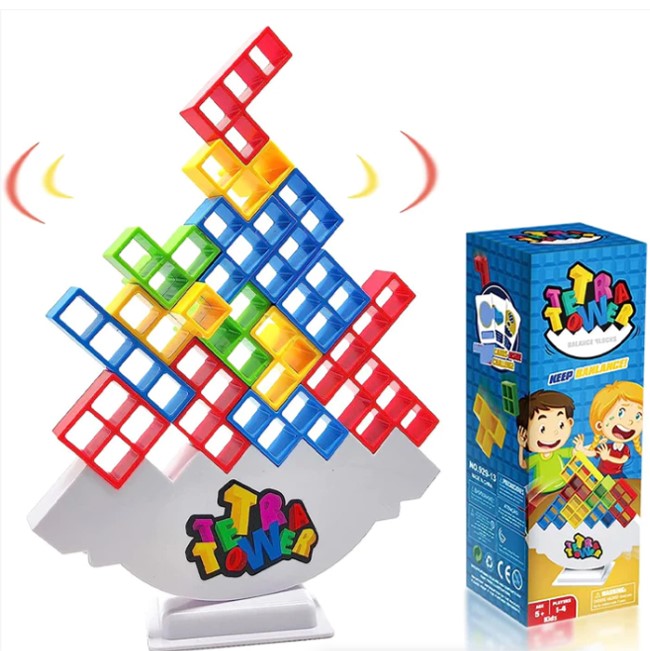 TetraTower™ Stacking Balance Game