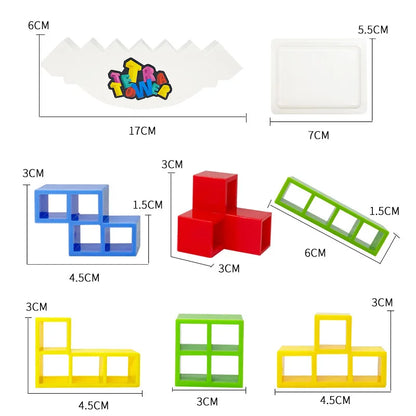 TetraTower™ Stacking Balance Game